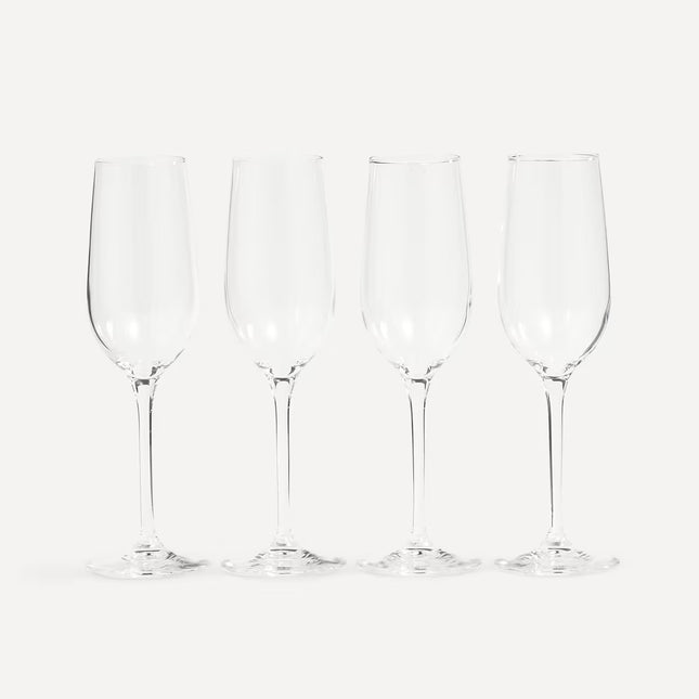 Conjunto de 4 Copos de Champanhe Reims