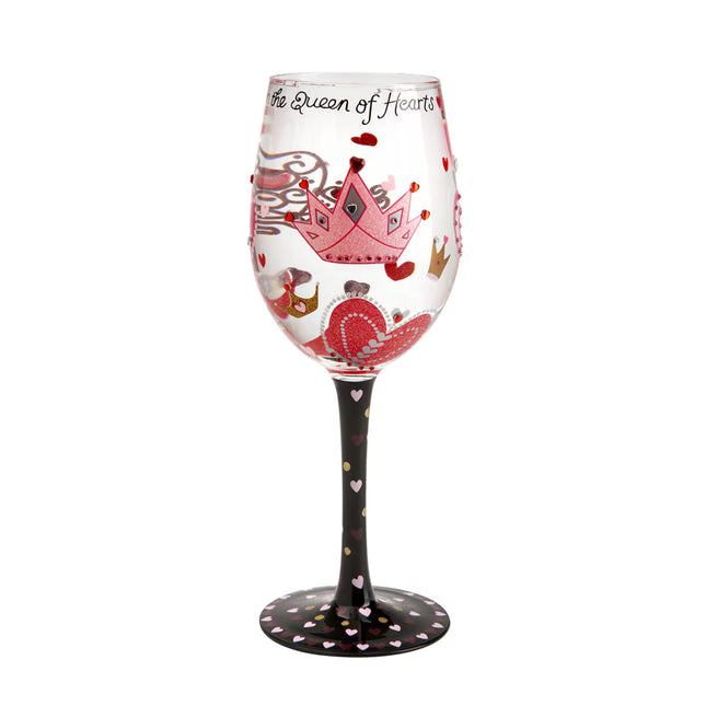 Copo de vinho Queen of hearts Lolita