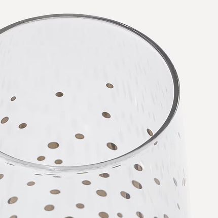 Copo de champanhe Dots Gold El Corte Inglés