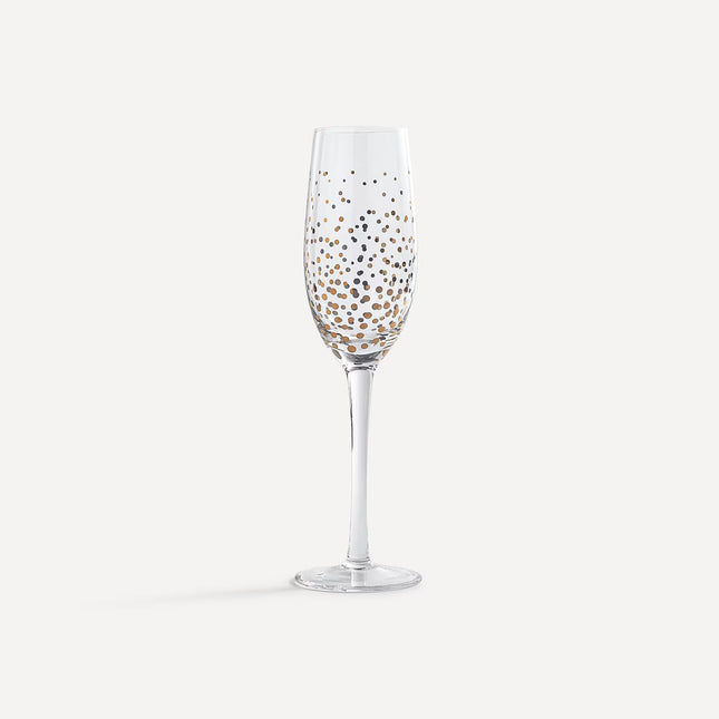 Copo de champanhe Dots Gold El Corte Inglés