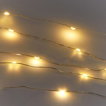 Grinalda com 120 Luzes LED para Exterior Cooper