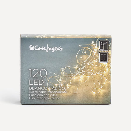 Grinalda com 120 Luzes LED para Exterior Cooper