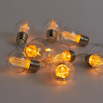 Grinalda Solar de 10 Luzes LED Edison