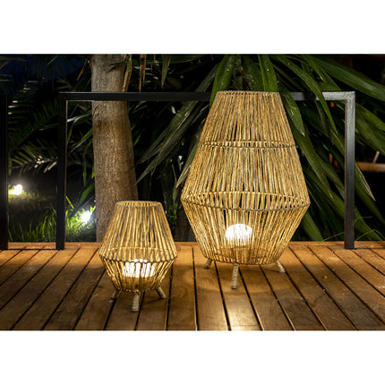Candeeiro de pé para exterior com LED integrado Sisine