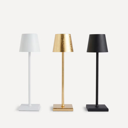 Candeeiro de Mesa para Exterior com LED Integrado Sol - Preto