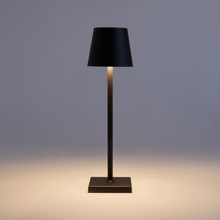 Candeeiro de Mesa para Exterior com LED Integrado Sol - Preto