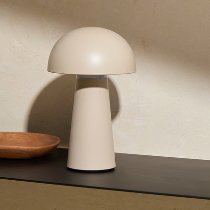 Candeeiro de Mesa Exterior Portátil Amaya - Bege