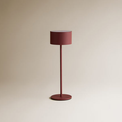 Candeeiro de Mesa Exterior Portátil Ana - Vermelho