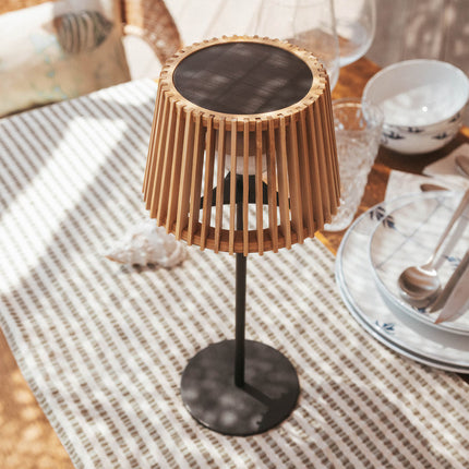 Candeeiro de Mesa Portátil de Exterior Solar e com Bateria Recarregável Okinawa