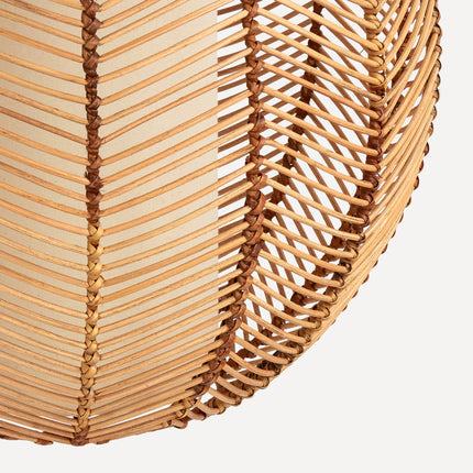 Candeeiro de tecto de vime grande Leek