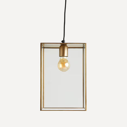 Candeeiro de tecto rectangular Bera