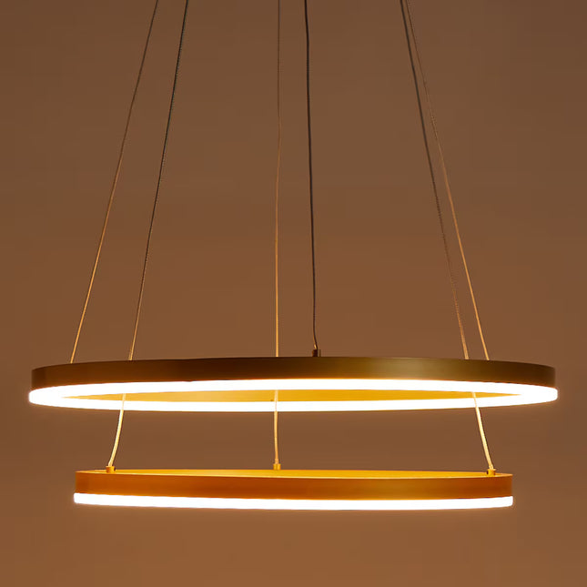Candeeiro de Teto LED com Argola Dupla Axel