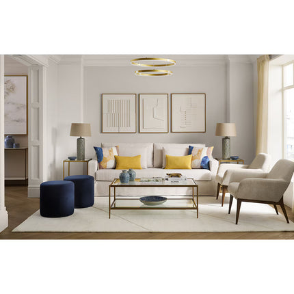 Candeeiro de Teto LED com Argola Dupla Axel