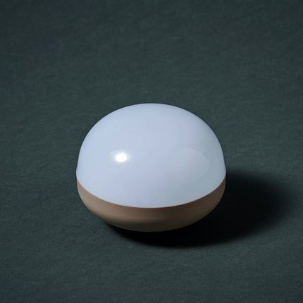 Lâmpada LED de Exterior Recarregável OVNI - Bege