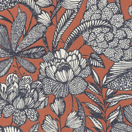 Papel de Parede TNT Floral Madagáscar