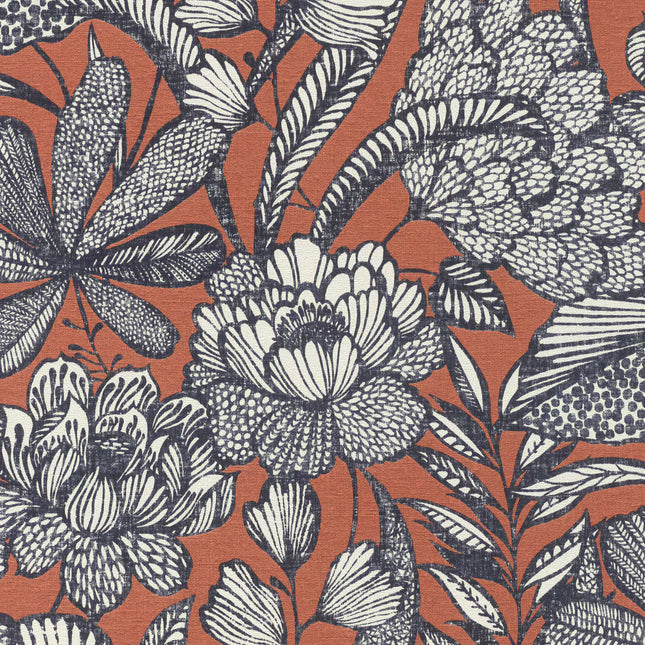 Papel de Parede TNT Floral Madagáscar