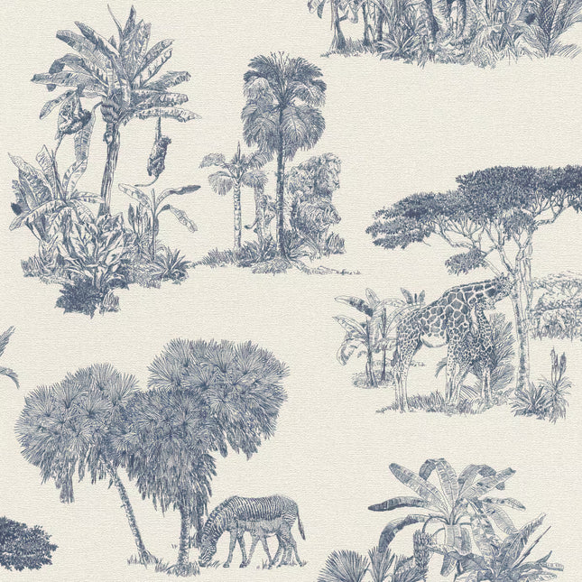 Papel de Parede TNT Selvagem Madagáscar