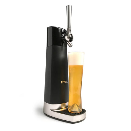 Dispensador portátil de cerveja preto