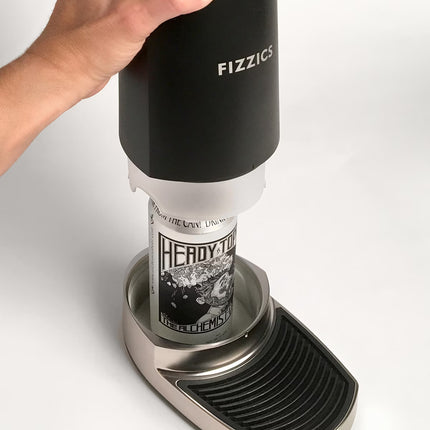 Dispensador portátil de cerveja preto