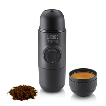 Wacaco Cafeteira portátil Minipresso GR Espresso preto