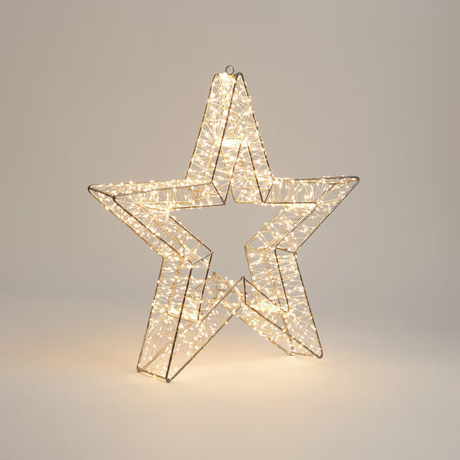 Estrela com Luz LED para Exterior