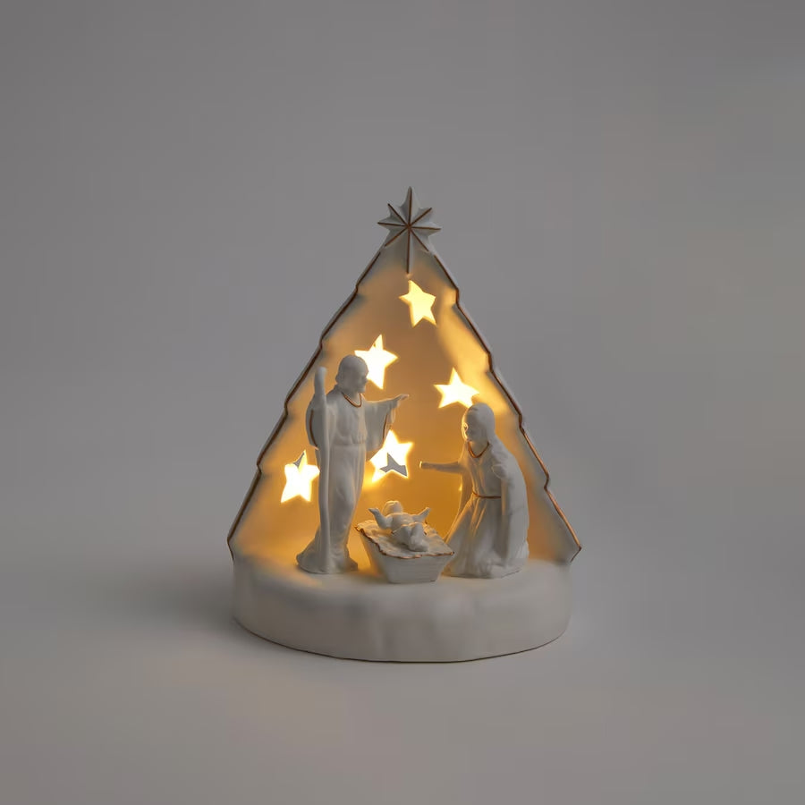 Figura Monopeça Presépio com Luz Natal