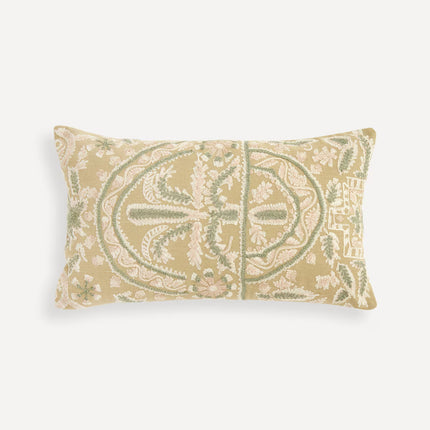 Almofada Decorativa Retangular Bordada Criseche