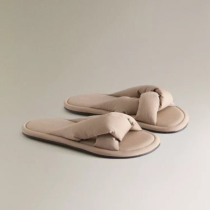 CHINELO TIPO MULES COM NÓ