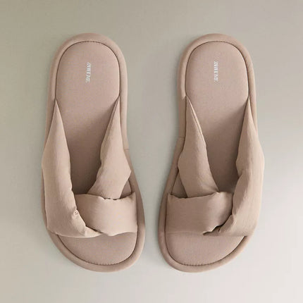 CHINELO TIPO MULES COM NÓ