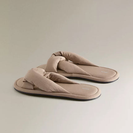CHINELO TIPO MULES COM NÓ