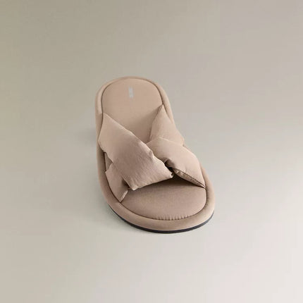 CHINELO TIPO MULES COM NÓ