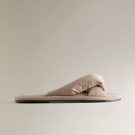 CHINELO TIPO MULES COM NÓ