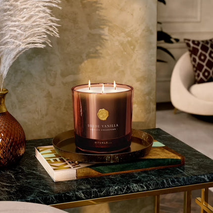 Private Collection  XL Suede Vanilla Scented Candle