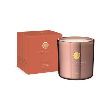 Private Collection  XL Suede Vanilla Scented Candle