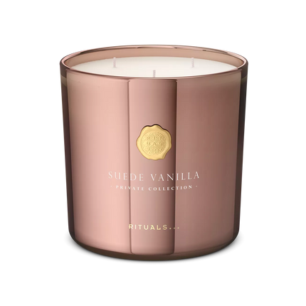 Private Collection  XL Suede Vanilla Scented Candle