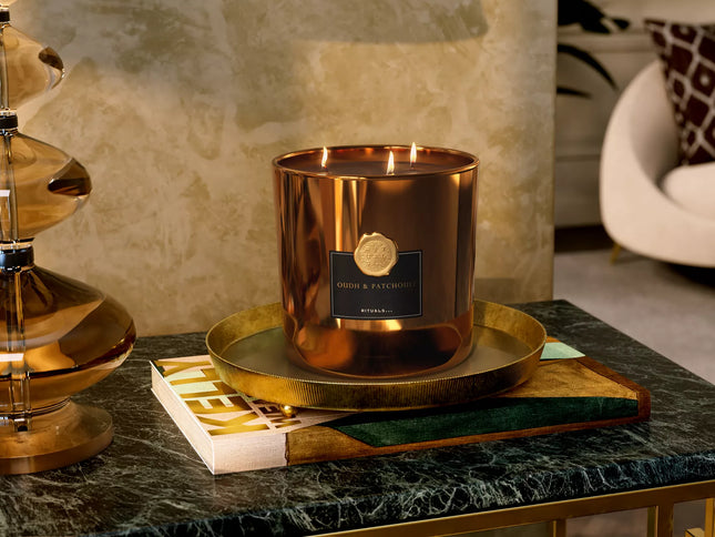 The Ritual of Oudh  XL Oudh Scented Candle