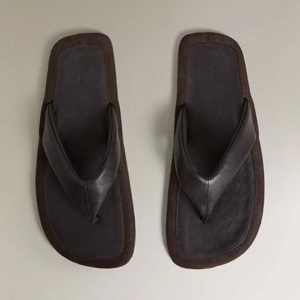 CHINELO RASO PELE CONFORTÁVEL