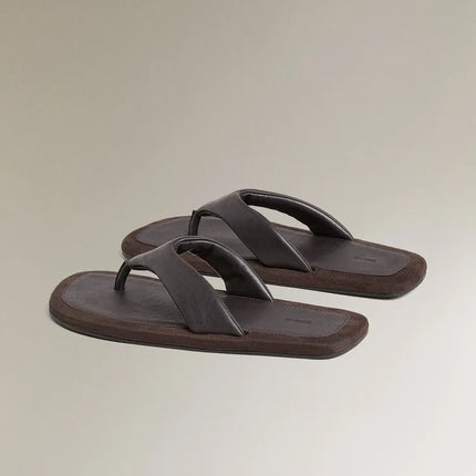 CHINELO RASO PELE CONFORTÁVEL