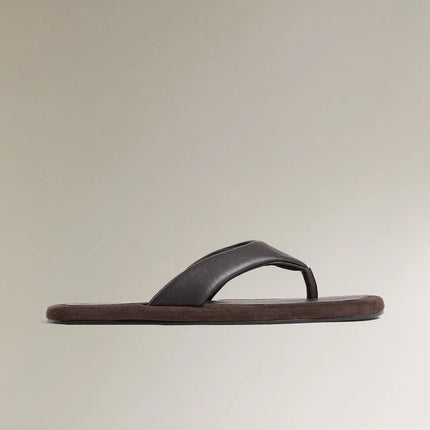 CHINELO RASO PELE CONFORTÁVEL