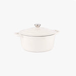 Caçarola ferro fundido Branca D26 cm | 4,5L CHEF