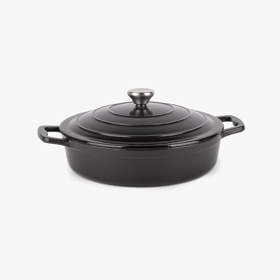 Caçarola ferro fundido Antracite D28 cm | 3,4L CHEF