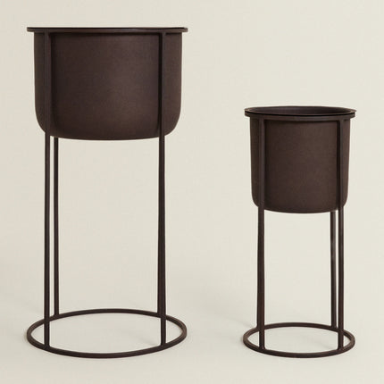 SUPORTE PARA VASOS METÁLICO