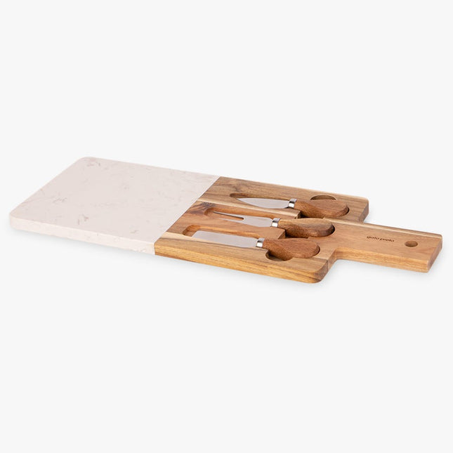 Tabua de queijos 42x15cm Nepal