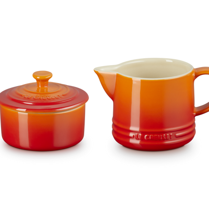 Set para Leite e Açúcar Signature em Cerâmica de Grés