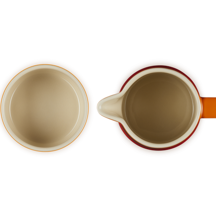 Set para Leite e Açúcar Signature em Cerâmica de Grés