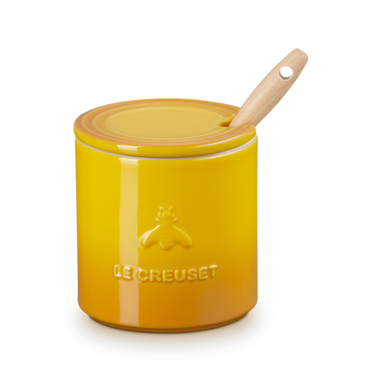 Pote para mel Signature de cerâmica com colher