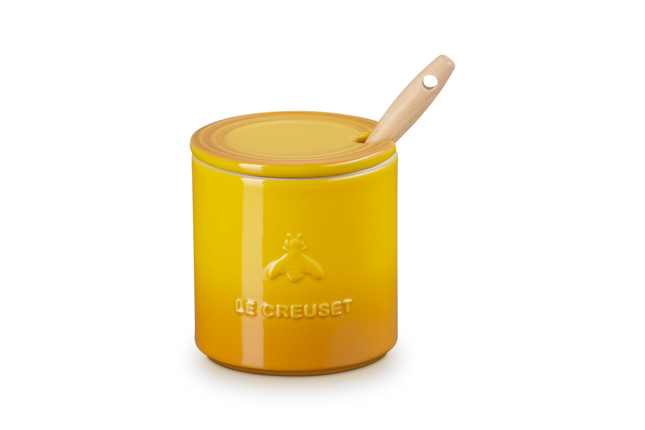 Pote para mel Signature de cerâmica com colher