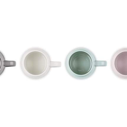 Set de 4 Canecas Coupe de Cerâmica de Grés