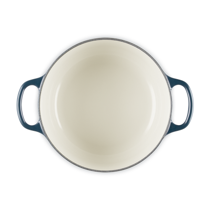 Cocotte redonda de ferro fundido