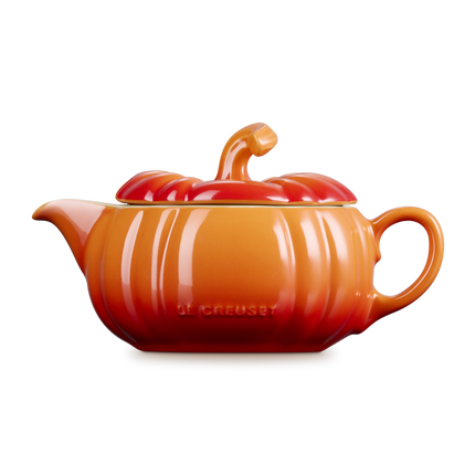 Jarra para molho com design de abóbora em cerâmica